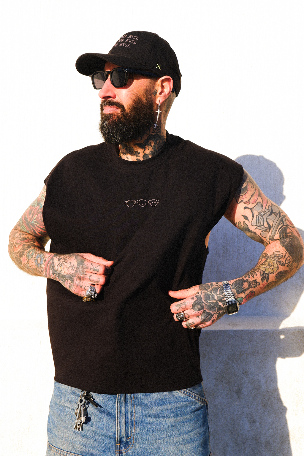 CLASSIC STRUCTURED CAP - BLACK