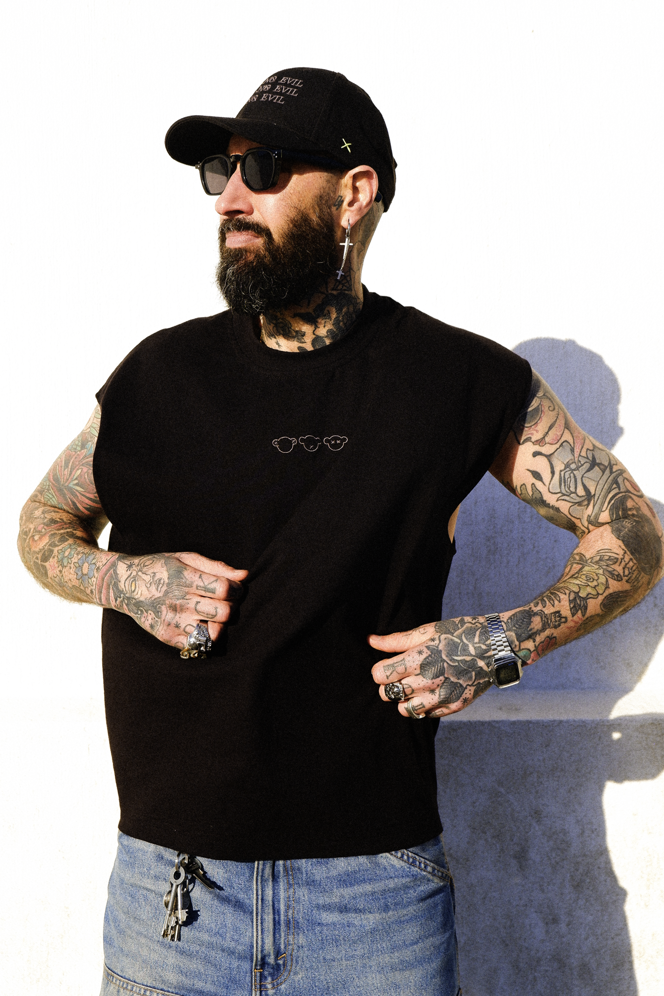 CLASSIC STRUCTURED CAP - BLACK