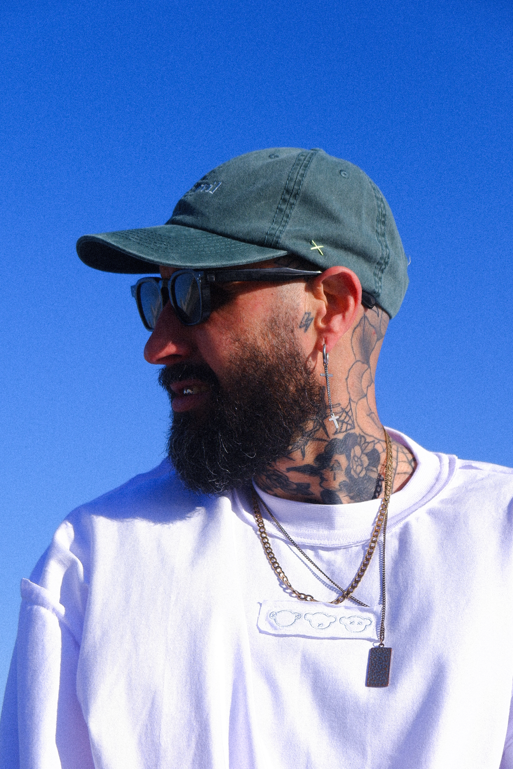 NO EVIL WASH DAD CAP - GREEN