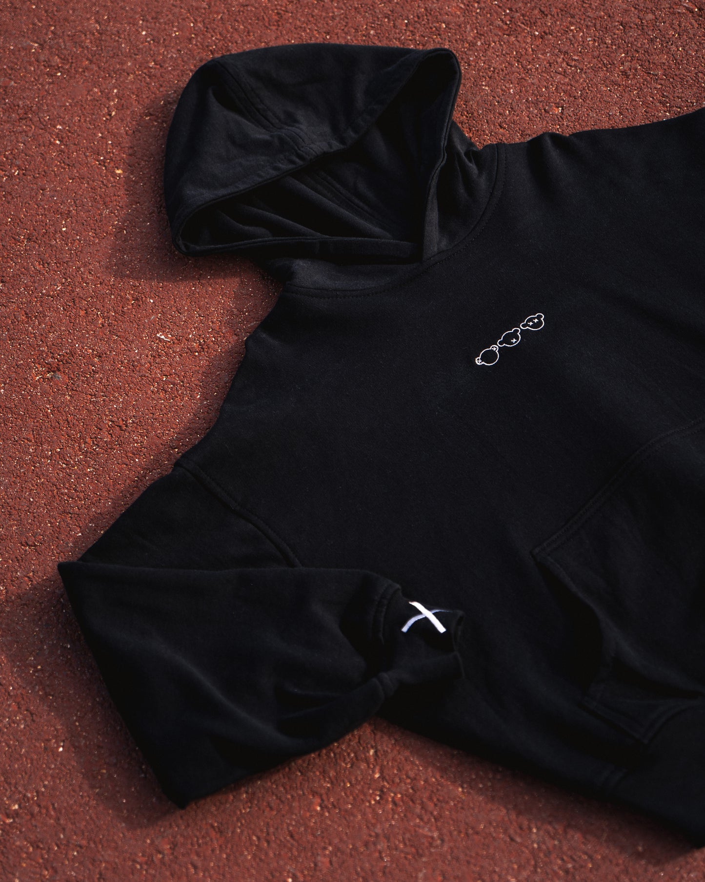 Ladies Black Oversized Hoody