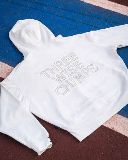 Mens Ivory Oversized Hoody