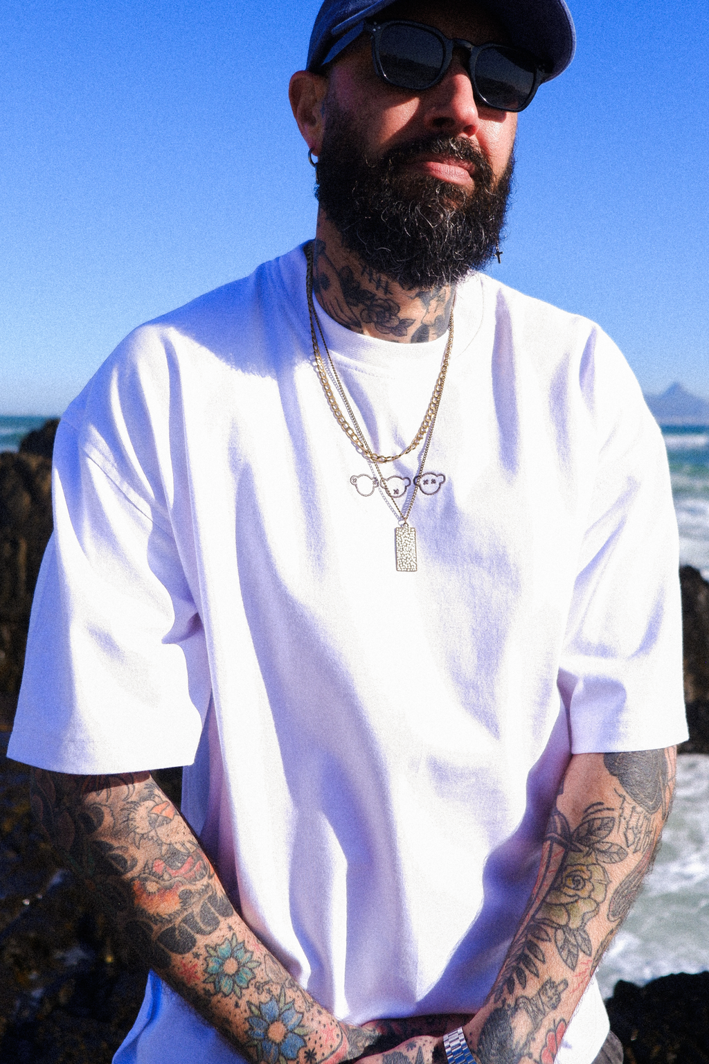 OVERSIZED BOXY TSHIRT - WHITE