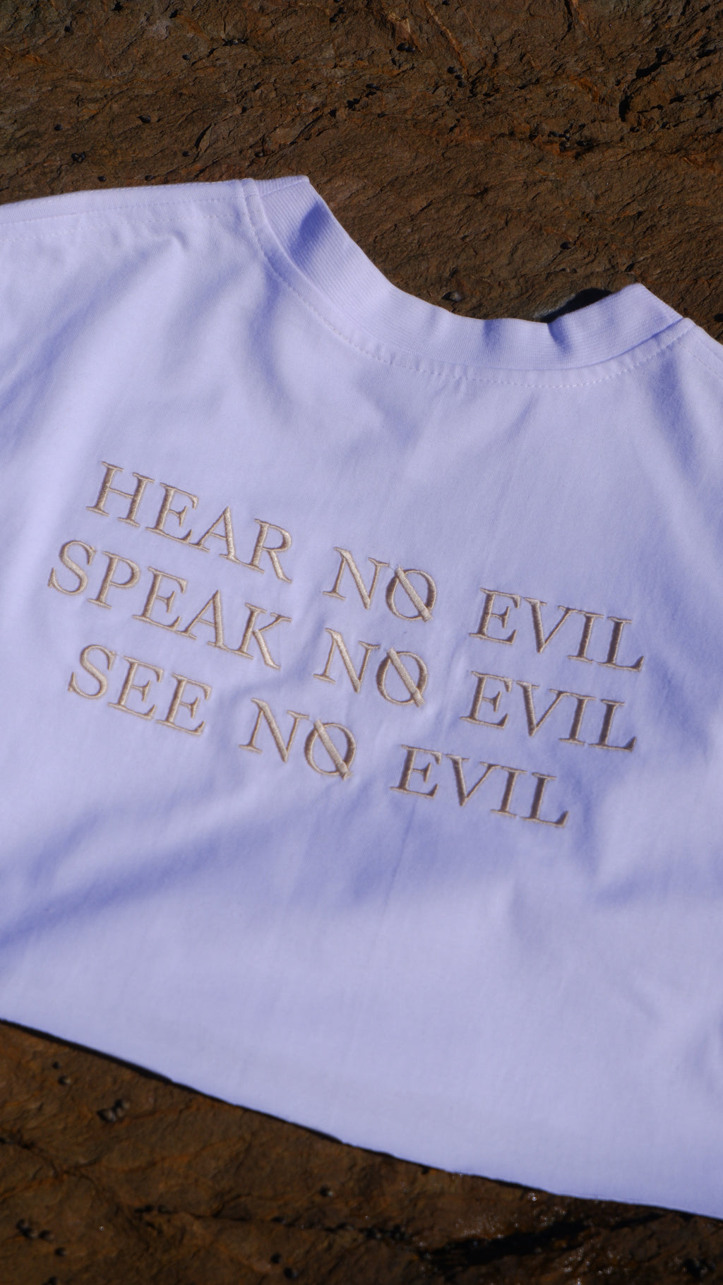 CROPPED OVERSIZED TSHIRT - WHITE
