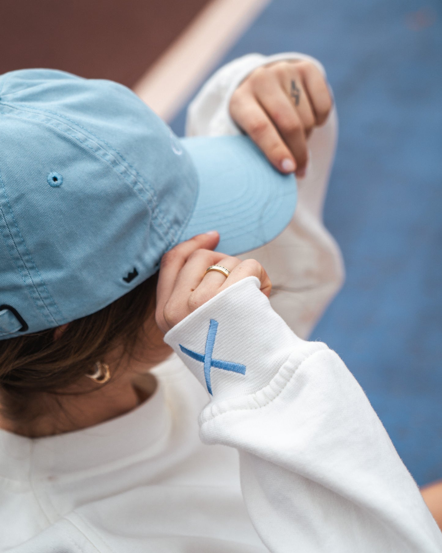 SKY BLUE DAD CAP