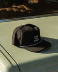 BLACK RIPSTOP CAP
