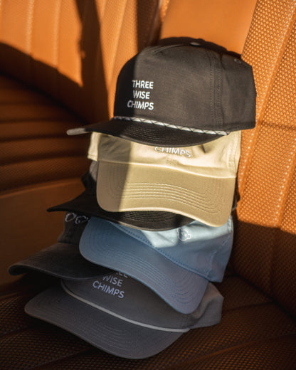 BLACK RIPSTOP CAP